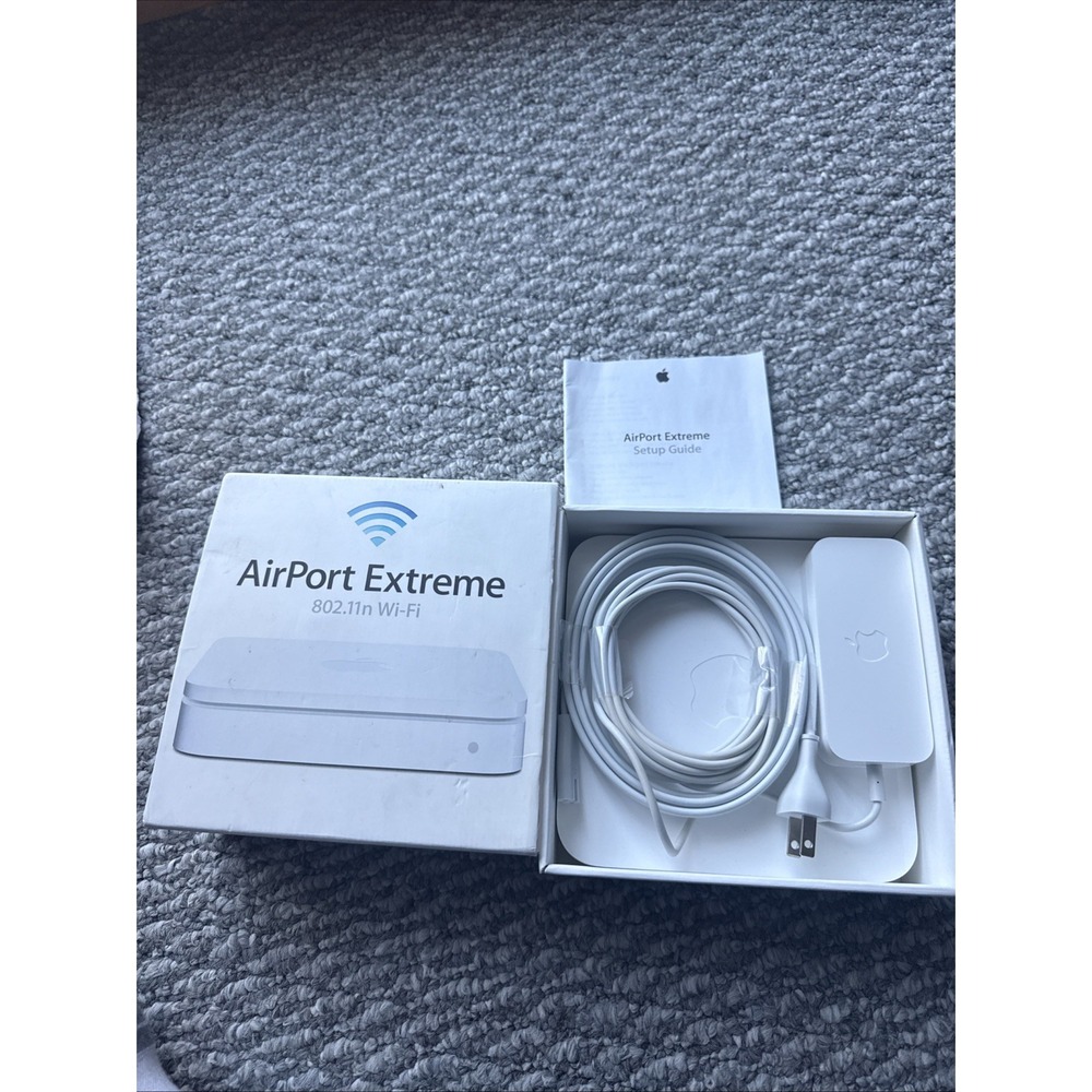 Apple Airport Extreme 802.11n Wi-Fi‎ Router, Model A1408  New in Original Box